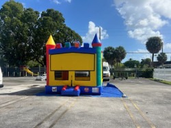 Multi Color Castle Bounce House